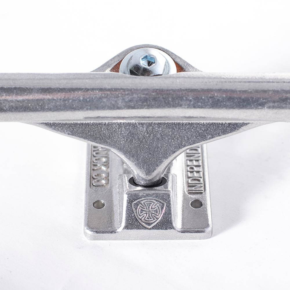 Independent Mid Skateboard Trucks - Silver 129mm