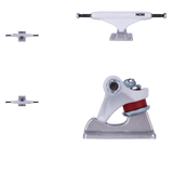 Iron High Skateboard Trucks - White 159mm