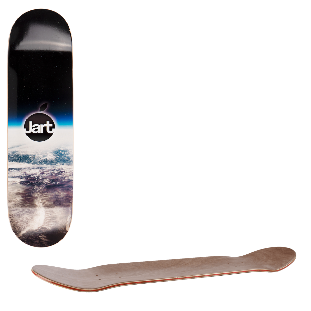 Jart Orange HC Skateboard Deck - 8.125"