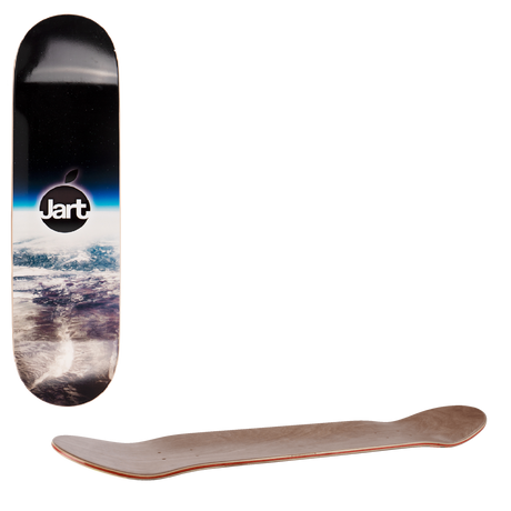 Jart Orange HC Skateboard Deck - 8.125"
