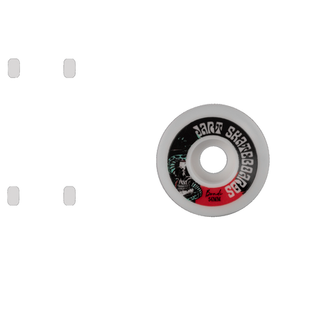 Jart Bondi Skateboard Wheels - 54mm