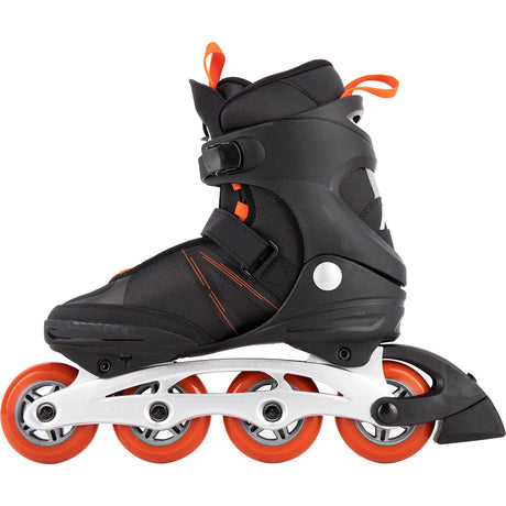 K2 F.I.T. 80 ALU Inline Skates - Black/Red