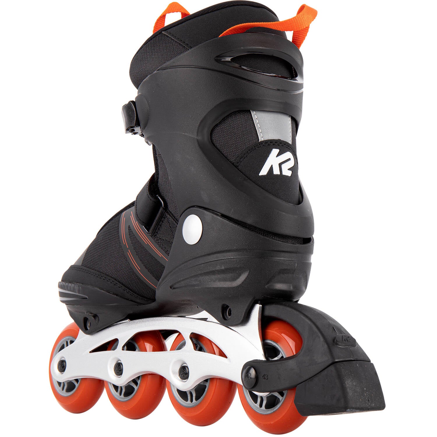 K2 F.I.T. 80 ALU Inline Skates - Black/Red