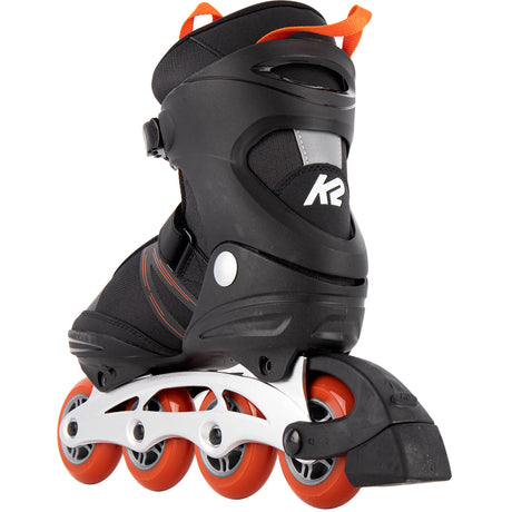 K2 F.I.T. 80 ALU Inline Skates - Black/Red