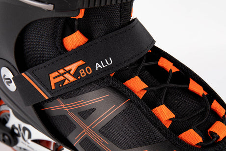 K2 F.I.T. 80 ALU Inline Skates - Black/Red