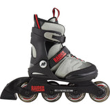 K2 Raider Adjustable Inline Skates - Grey/Red