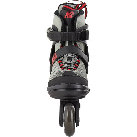 K2 Raider Adjustable Inline Skates - Grey/Red
