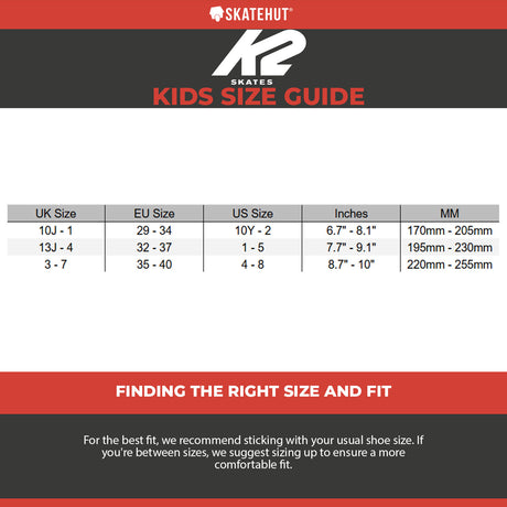 K2 Raider Adjustable Inline Skates - Grey/Red