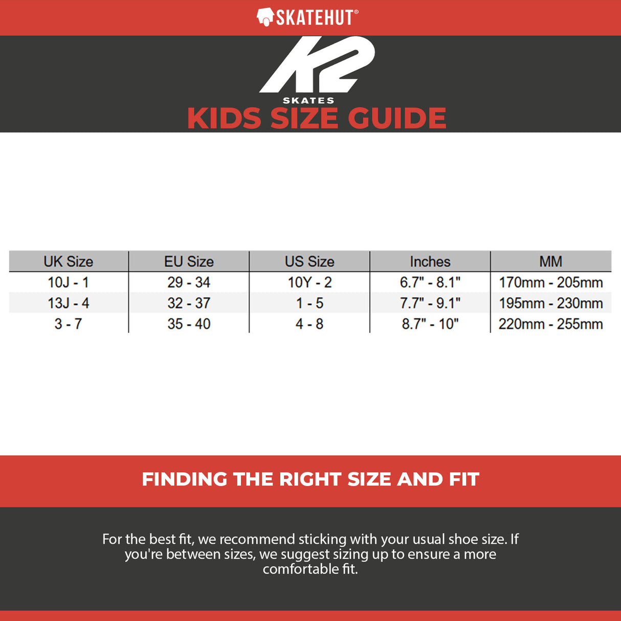 K2 Raider Adjustable Inline Skates - Grey/Red
