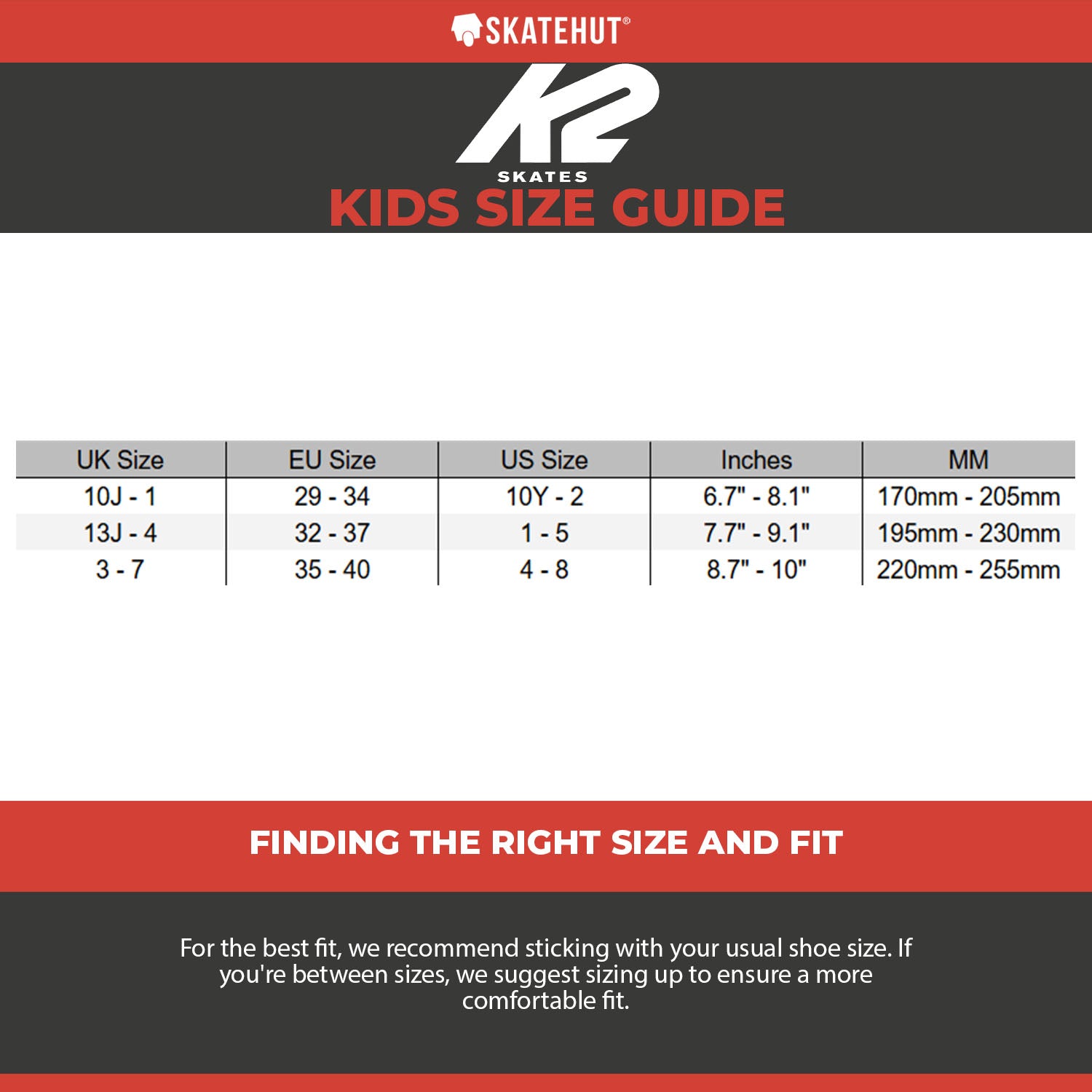 K2 Raider Adjustable Inline Skates - Grey/Red