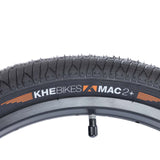 KHE Mac2+ Foldable BMX Tyre - Black 2.30"