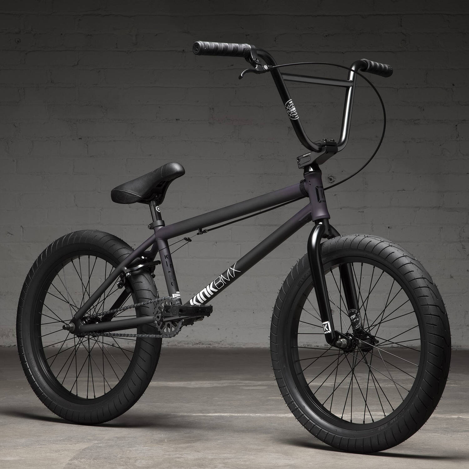 Kink Gap XL 21'' 2022 Complete BMX - Matte Purple Spotlight