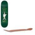 Krooked Manderson Drama Pro Skateboard Deck - Green 8.38''