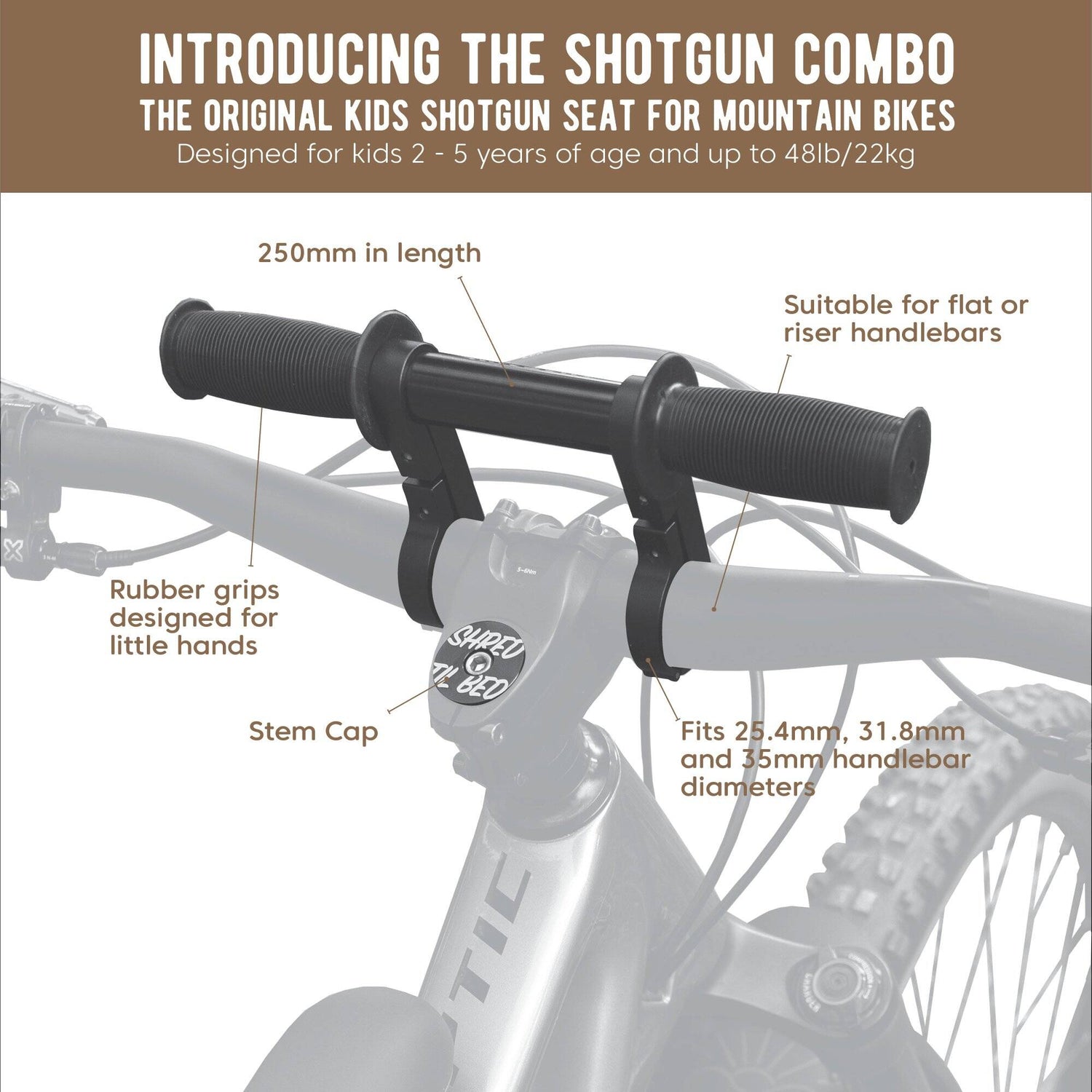 Kids Ride Shotgun Bar and Seat Combo