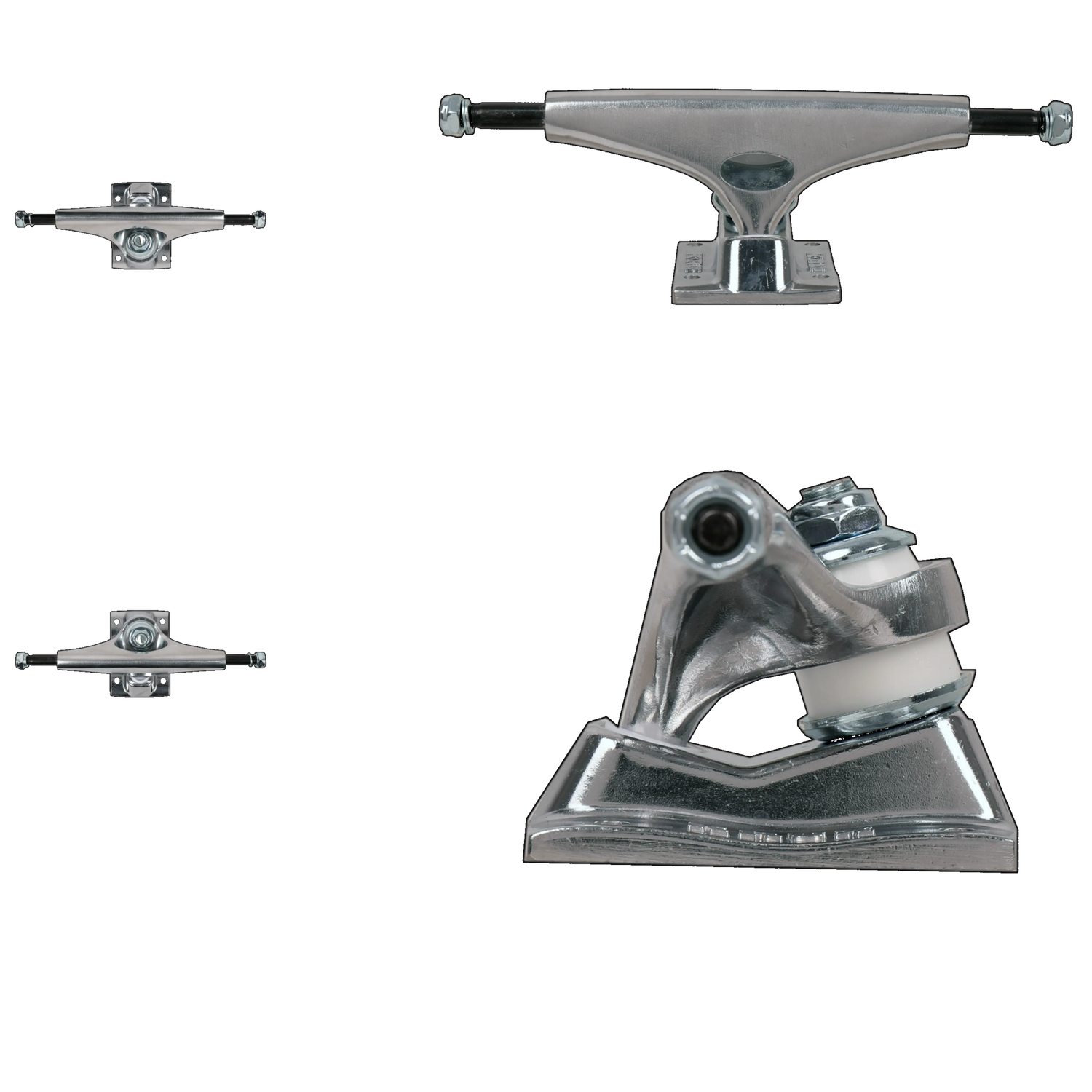 Krux K5 Skateboard Trucks - Polished 9''