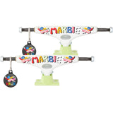 Krux DLK K5 Marbie Miller Skateboard Trucks - White 8.5"