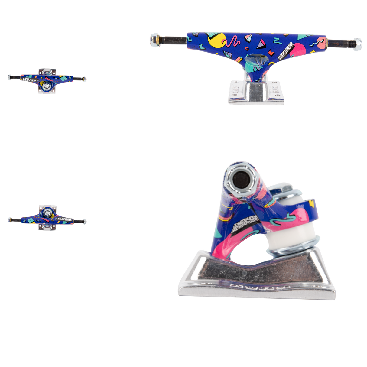 Krux K5 DLK 90s Skateboard Trucks - Multi 8"