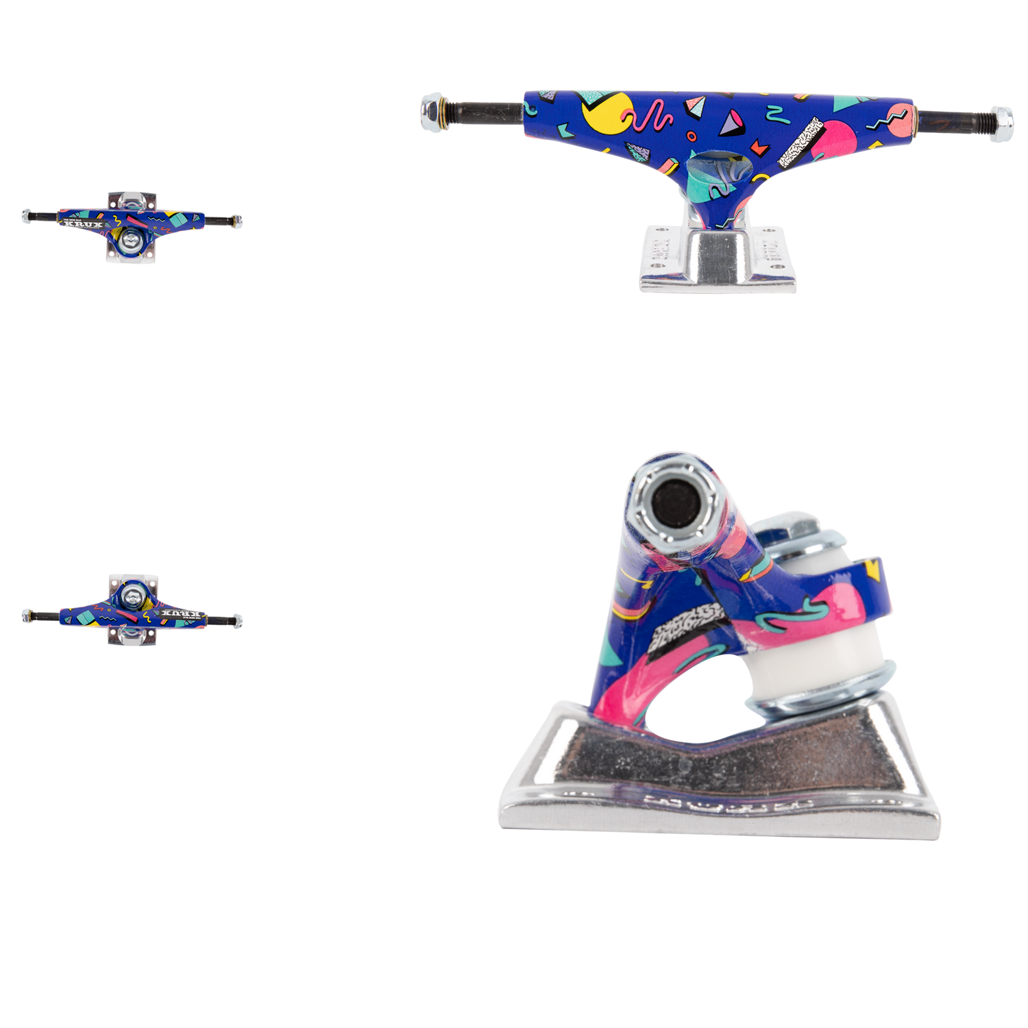 Krux K5 DLK 90s Skateboard Trucks - Multi 8"