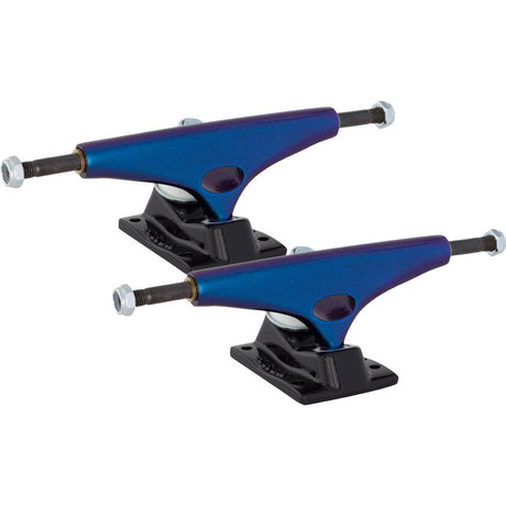 Krux Krome Chameleon 2 Standard Skateboard Trucks - Blue 8''
