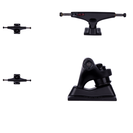 Krux K5 DLK Black Widow Skateboard Trucks - Black 8.5''