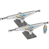 Krux K5 Chaz Ortiz DLK Standard Skateboard Trucks - Silver 8''
