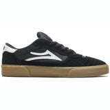 Lakai Cambridge Skate Shoes - Black/Gum Suede UK 8