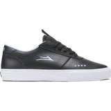 Lakai Manchester Skate Shoes - Black/Pebble Leather