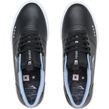 Lakai Manchester Skate Shoes - Black/Pebble Leather