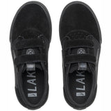 Lakai Griffin Kid's Skate Shoes - Black/Black Suede