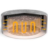 Lay-Z-Spa Zurich 2-4 Person Airjet Inflatable Hot Tub