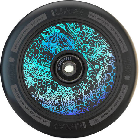 Lucky Lunar 110mm Hollow Core Scooter Wheel - Tattoo