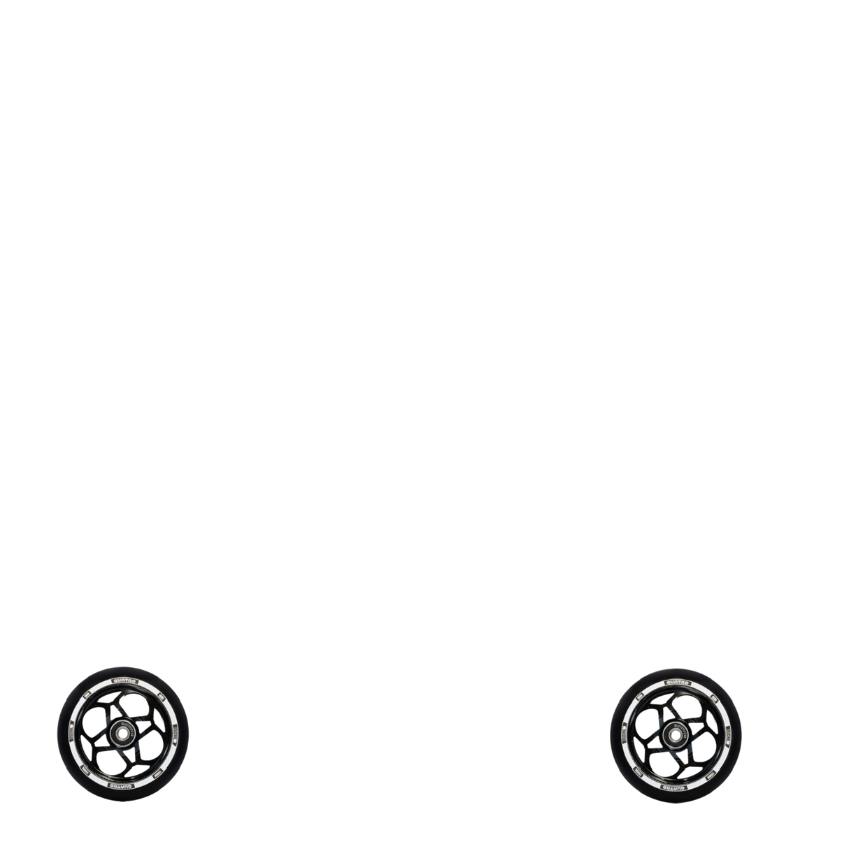 Lucky Quatro Pro 110mm Scooter Wheel - Black