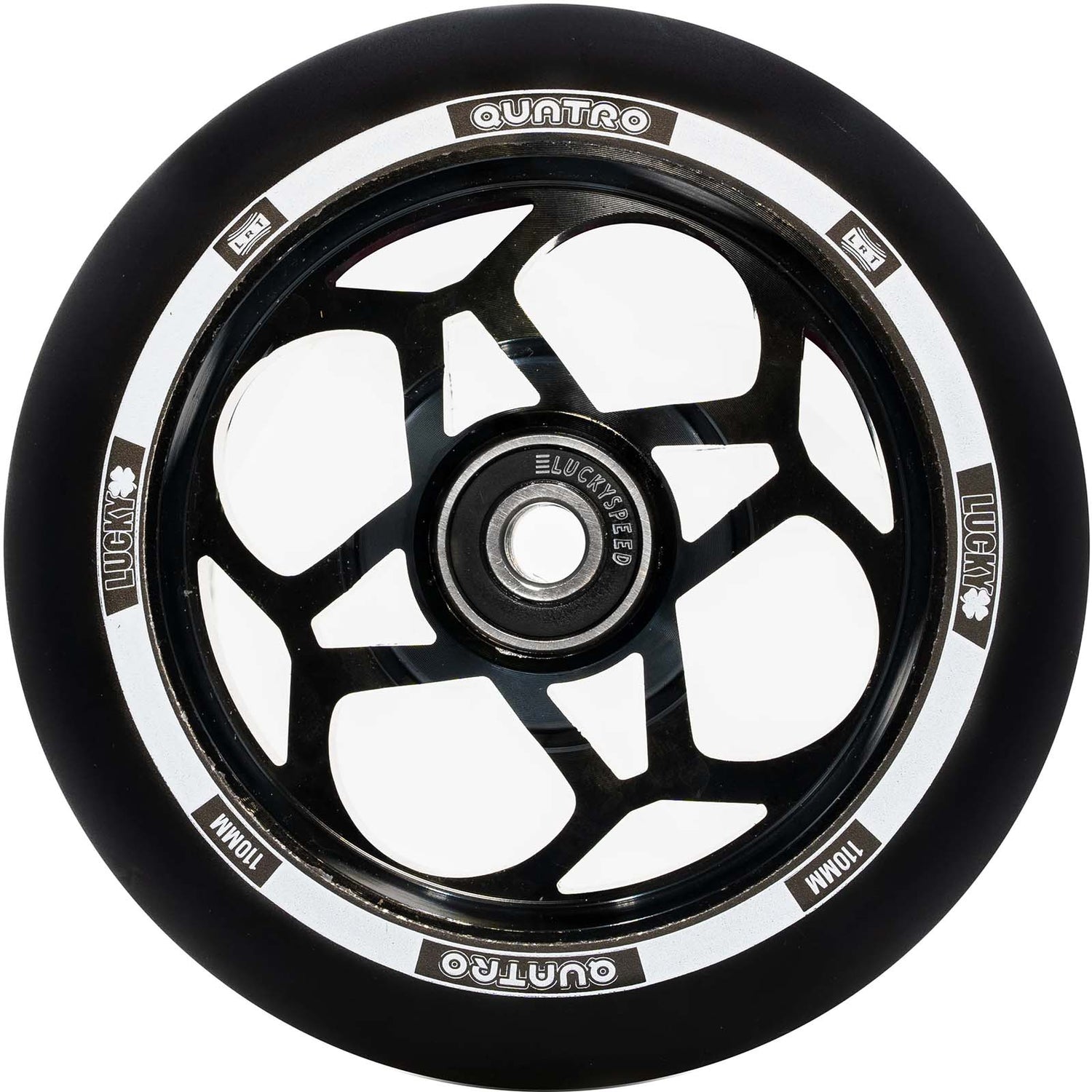Lucky Quatro Pro 110mm Scooter Wheel - Black