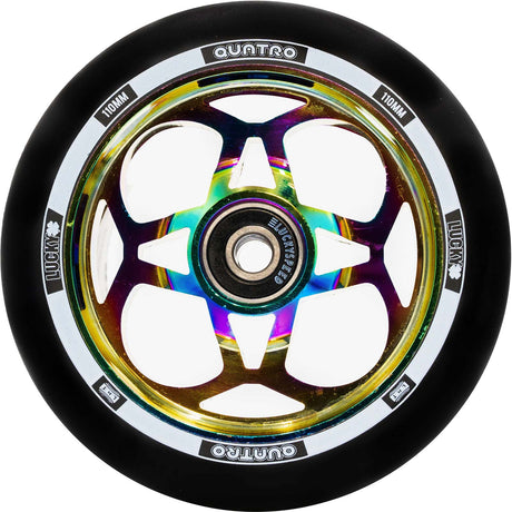 Lucky Quatro Pro 110mm Scooter Wheel - Neochrome