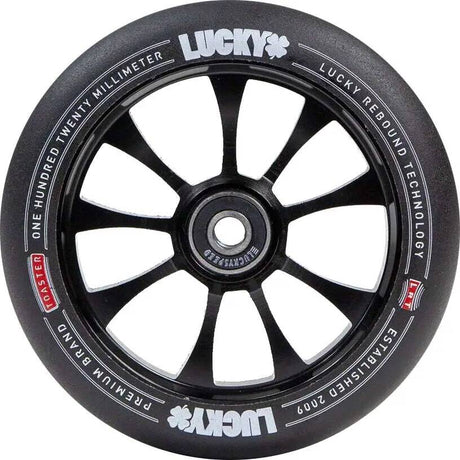 Lucky Toaster 120mm Scooter Wheel - Black
