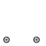 Lucky Toaster 120mm Scooter Wheel - Black