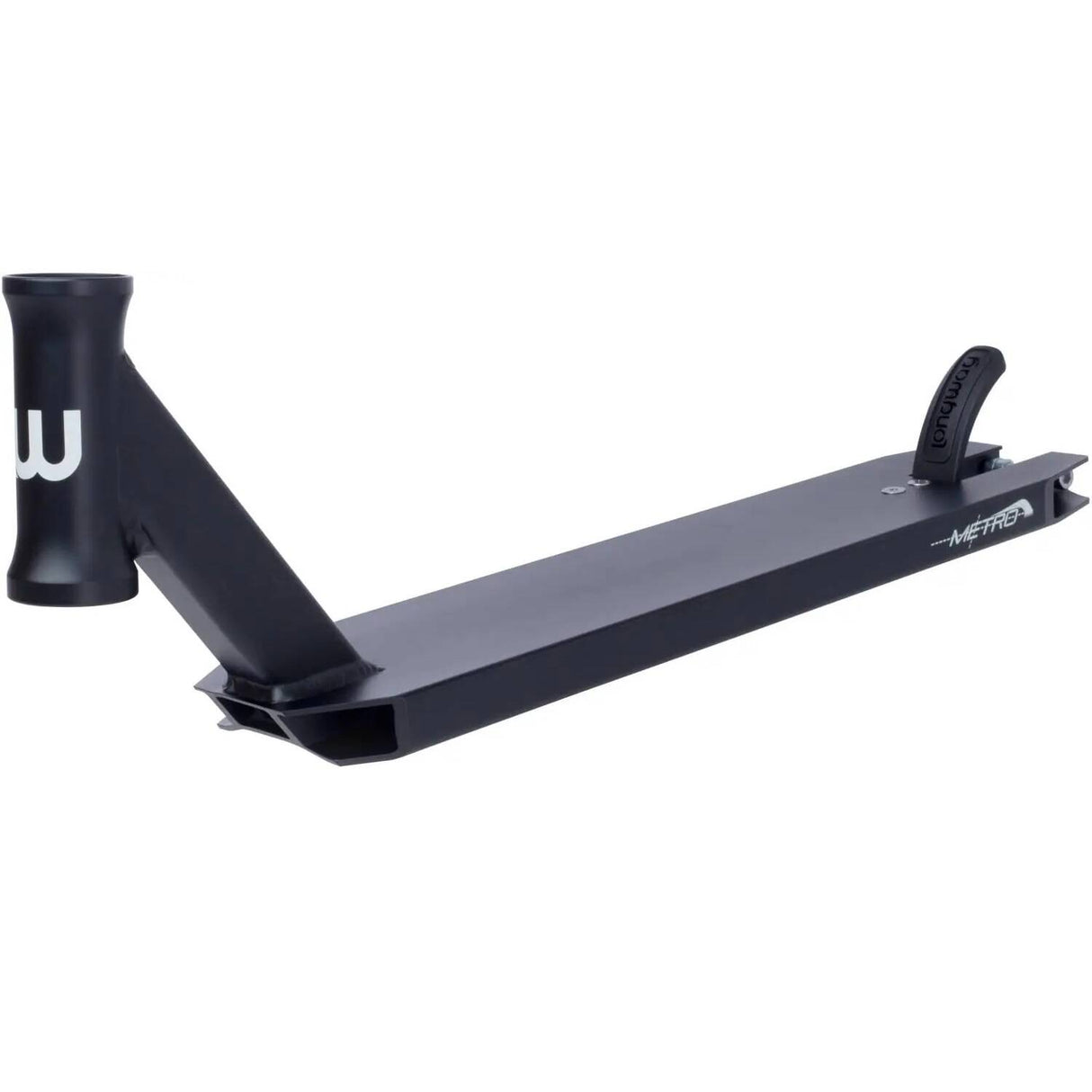 Longway Metro Scooter Deck - Black 19.7" x 4.3"