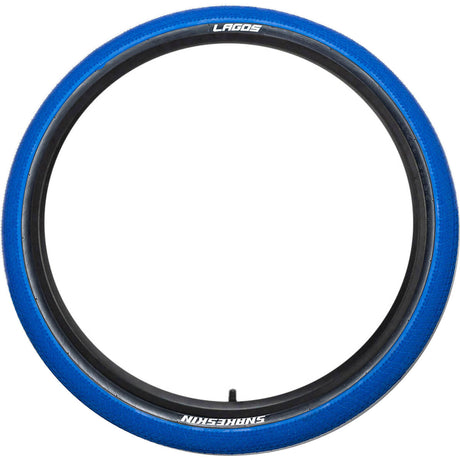 Mafiabike Snakeskin 26'' BMX Tyre - Blue/Black