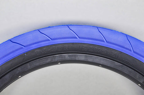 Mafiabike Lagos RSR 20" BMX Tyre - Blue/Black (PAIR)