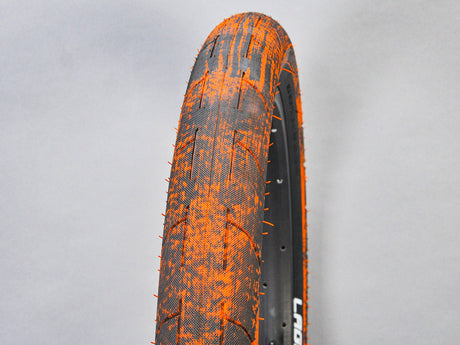 Mafiabike Lagos RSR 20" BMX Tyre - Orange/Black Marble (PAIR)