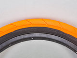 Mafiabike Lagos RSR 20" BMX Tyres - Orange/Black (PAIR)