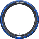 Mafiabike Lagos Snakeskin 2 29" BMX Tyre - Blue/Black Marble (PAIR)
