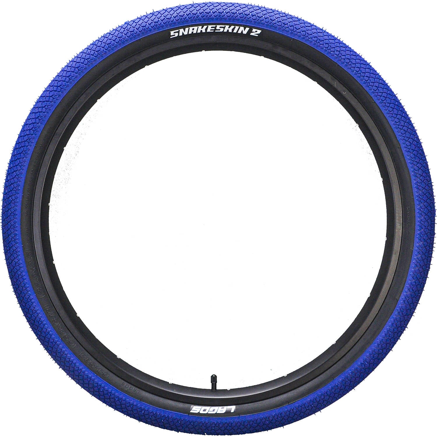 Mafiabike Lagos Snakeskin 2 29" BMX Tyre - Blue/Black (PAIR)