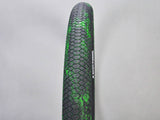 Mafiabike Lagos Snakeskin 2 27.5" BMX Tyre - Green/Black Marble (PAIR)