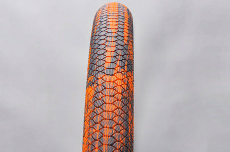 Mafiabike Lagos Snakeskin 2 29" BMX Tyre - Orange/Black Marble (PAIR)