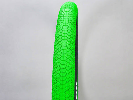 Mafiabike Lagos Snakeskin 2 27.5" BMX Tyre - Green/Black (PAIR)