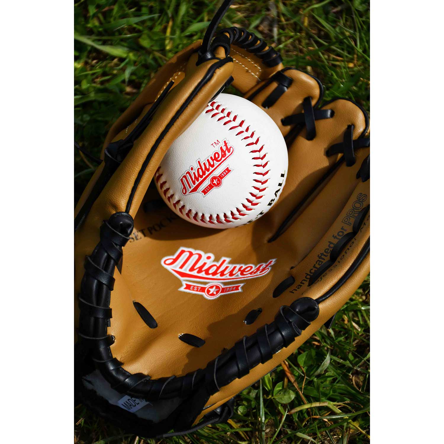 Midwest Glove & Ball Baseball Set