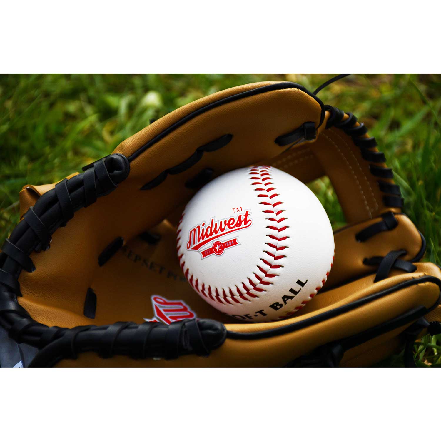 Midwest Glove & Ball Baseball Set