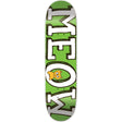 Meow Logo Mini Skateboard Deck - Green 8.25''