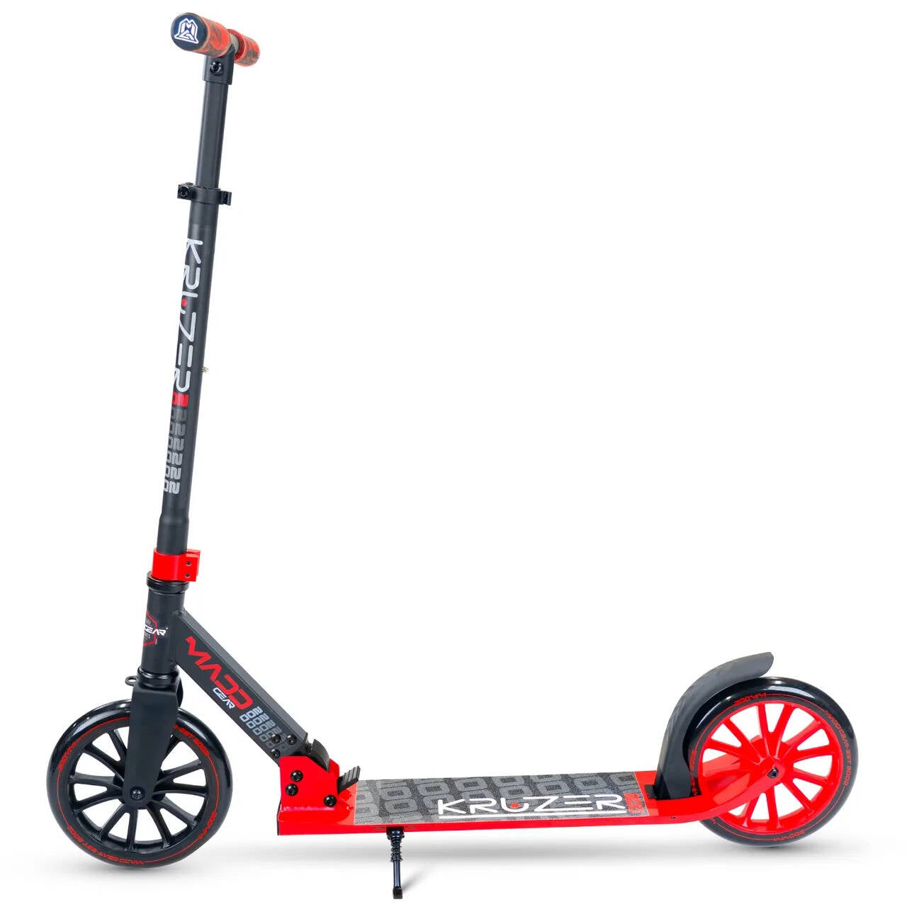 Madd Gear Carve Kruzer 200 V2 Commuter Scooter - Black/Red